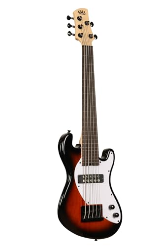 ★年末年始セール 価格★【未使用】KALA ５弦ウクレレベース（黒）専用ケース付 Amazon | KALA カラ U・Bass ウクレレベース Solid Body Series